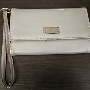 Anne Klien Silver Women's Clutch